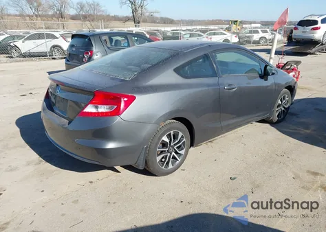 2013 Honda Civic Ex z USA, uszkodzony, nr VIN 2HGFG3B87DH525862